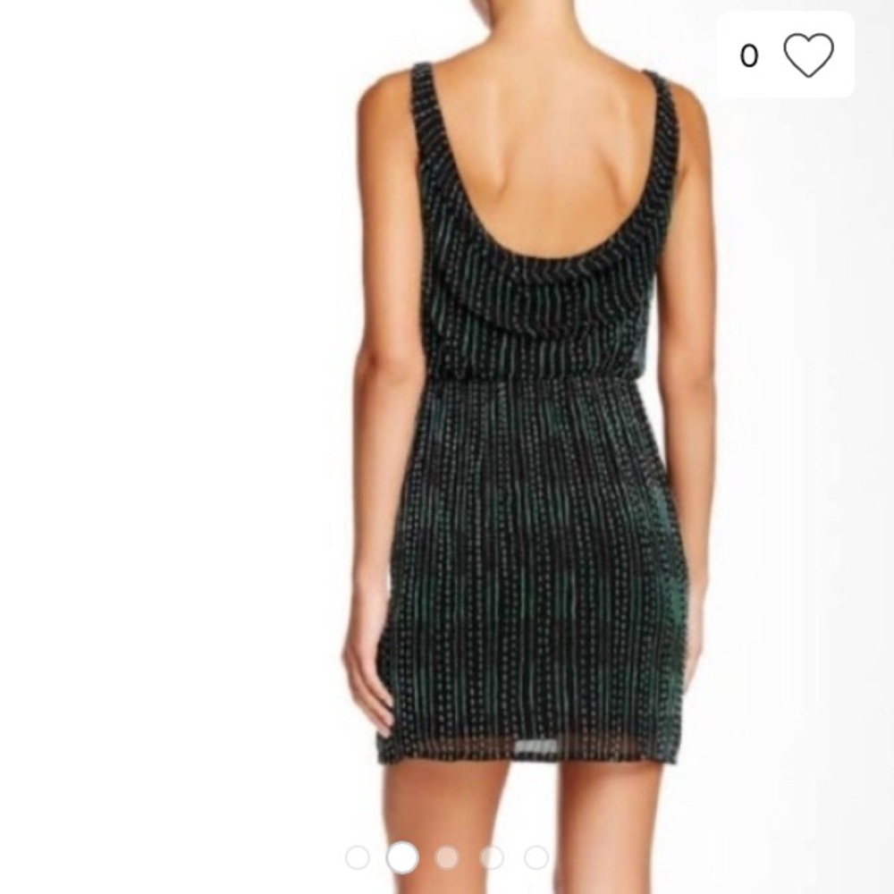 🎄last call🎄Alice + Olivia Beaded Mini summer Dress S - Picture 3 of 13